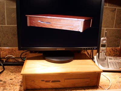 Wooden Computer Case 12