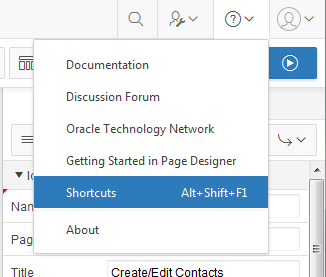 APEX 5.0 and Keyboard Shortcuts – HardLikeSoftware